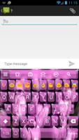 Valentine Tulip Emoji Tastatur Plakat