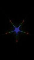 Particles Flow - Live Responsive Wallpaper الملصق