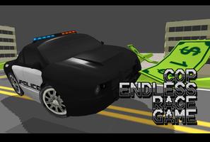 Mad Police Racing Zigzag 3D poster