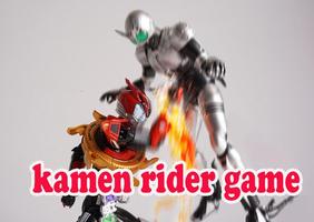 Kaman rider warrior game poster