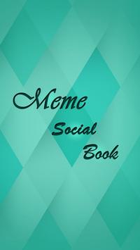 Meme social book poster