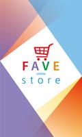 FAVE Online Store الملصق