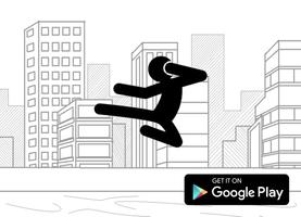 StickMan Escape - Running Game تصوير الشاشة 1