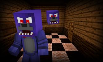 Map Five Nights Freddy of MCPE Affiche