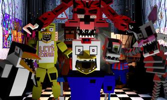 Map Five Nights Freddy of MCPE captura de pantalla 1