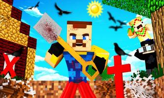 Mapy Hello Neighbor Minecraft plakat