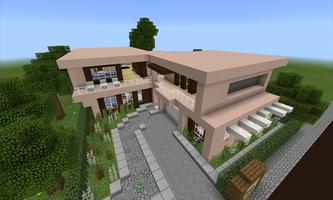 Redstone House Map for MCPE পোস্টার