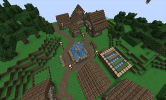 Maps Survival Village MCPE स्क्रीनशॉट 1