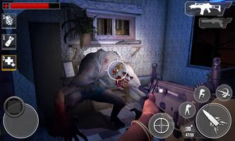 1 Schermata Zombie Shooter Real Shooting Frontier 3D