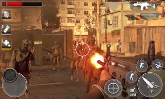 Zombie Shooter Real Shooting Frontier 3D تصوير الشاشة 2