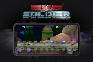 Exa Soldier: platform shooter  poster