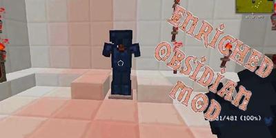 Enriched Obsidian Mod Minecraft capture d'écran 1