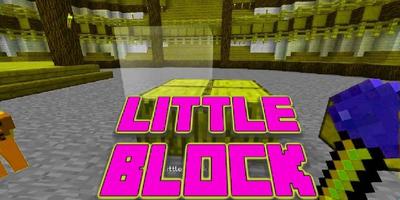 Little Blocks Mod  Minecraft-poster