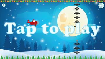 Flappy Tappy Santa Plane ảnh chụp màn hình 1