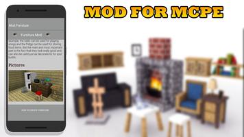Poster Mod Furniture for MCPE