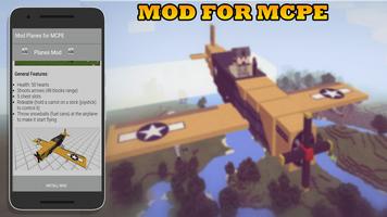 Mod Planes for Minecraft PE capture d'écran 2