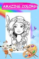 Mia and color me coloring book for girl screenshot 3