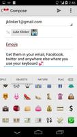 Sliding Emoji Keyboard - iOS capture d'écran 1