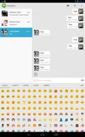 Sliding Emoji Keyboard capture d'écran 3