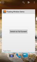 Floating Window Demo capture d'écran 1