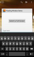 2 Schermata Floating Window Demo