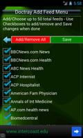 Doctray Medical Health RSS captura de pantalla 3