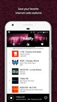 Internet Radio - Radify syot layar 2