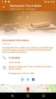 Restaurante Tres & Medio 截图 2