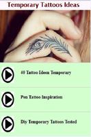Temporary Tattoos Ideas Videos plakat