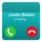 Call From Justin Bieber Prank! icône