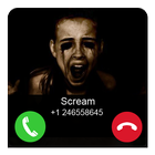 Scary Girl Scream Call Prank icône