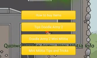 Quoiwc Doodle Army 2: Mini Militia info 스크린샷 1