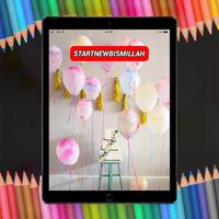 Birthday Ballon Decoration HD poster