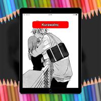 Drawing Anime Couple Ideas HD Affiche