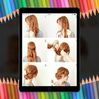 Easy Hair Stylish Step By Step HD 截图 2