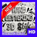 APK Hand Lettering Art 3D HD