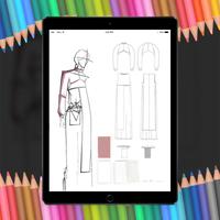 Sketch Fashion Design HD capture d'écran 1