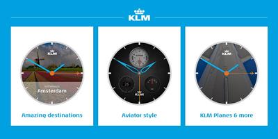 KLM Travel Watch Face captura de pantalla 1