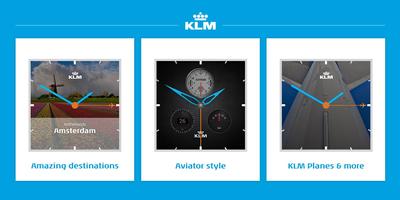 KLM Travel Watch Face ảnh chụp màn hình 2