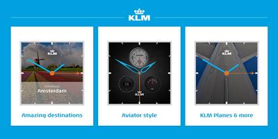 2 Schermata KLM Travel Watch Face