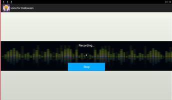 برنامه‌نما Change my voice for Halloween عکس از صفحه