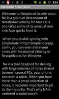 NotationalAcceleration ภาพหน้าจอ 3