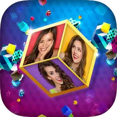 3D Photo Cube Live Wallpaper