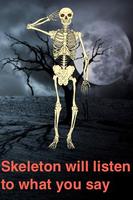 Talking Skeleton plakat