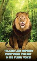 Talking Lion Affiche