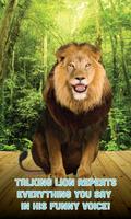Poster Talking Lion