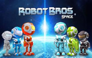 Robot Bros Space الملصق