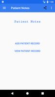 Patient Notes poster