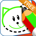 Kid game: Drawing for kids icône