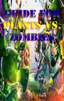 Guide for plant vs zombies poster